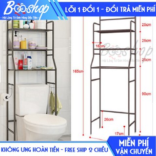 [Hàng Nội Địa Trung] Kệ Tolet 03 Tầng Cao Cấp