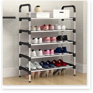 Kệ để giầy dép 5 tầng khung nhôn