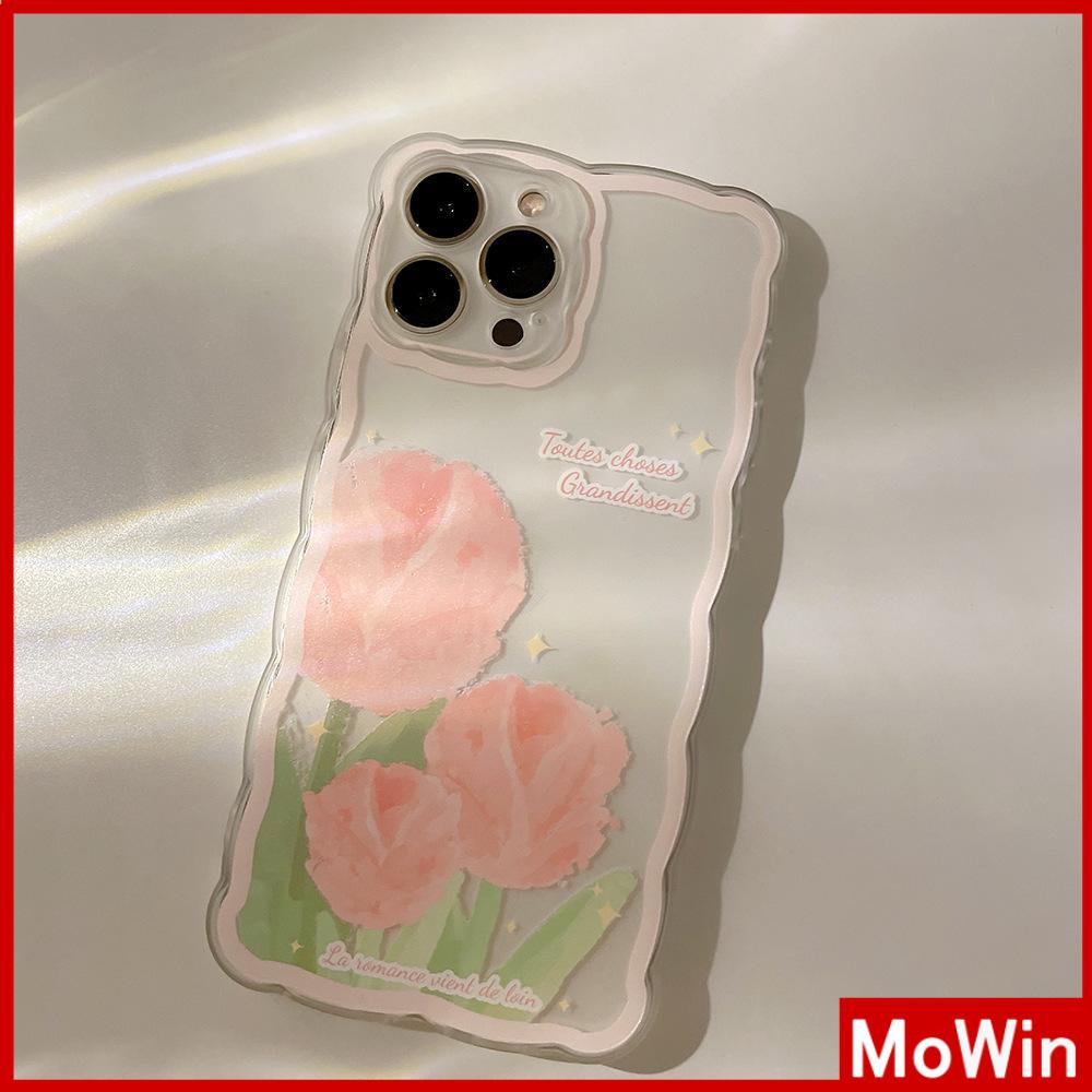 Ốp Điện Thoại Silicon Mềm Trong Suốt Chống Sốc Chống Trượt In Họa Tiết Hoa Cho iPhone 13 Pro Max 12 Pro Max 11 7 Plus