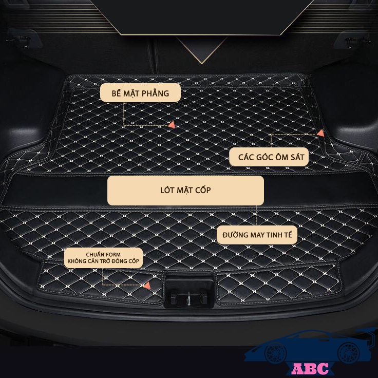 Thảm Lót mặt cốp CX5, Tucson, Civic, Cerato, K3 Không thấm nước