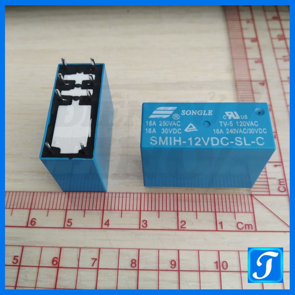 Relay 12V 16A SMIH-12VDC 8 chân