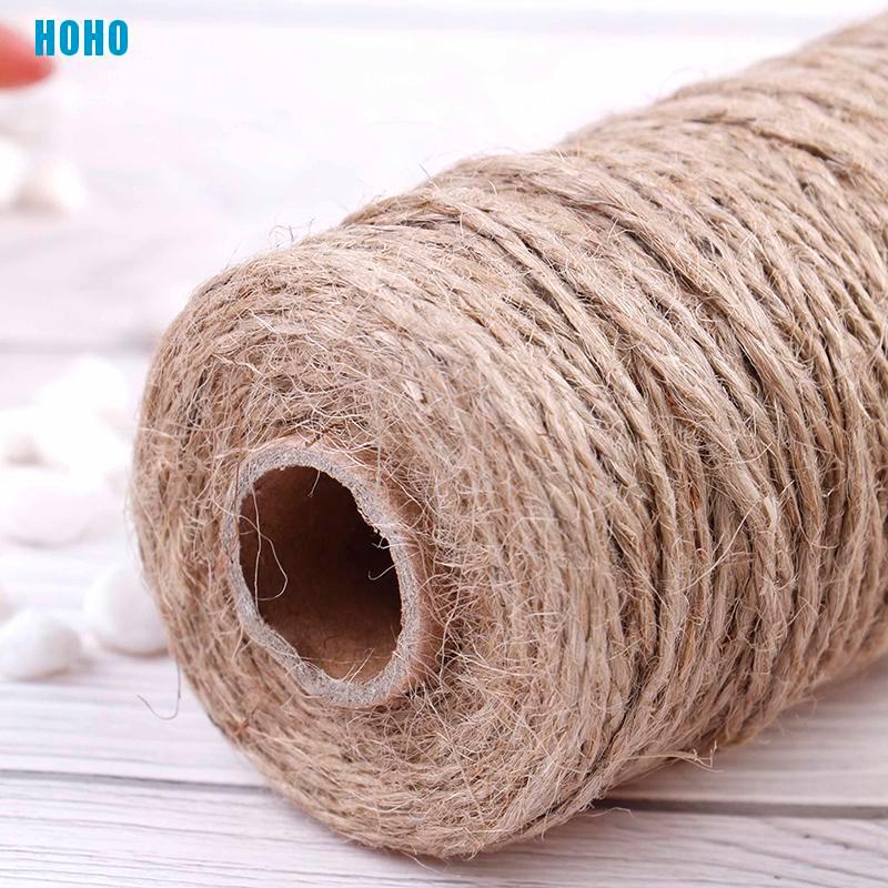 Cuộn dây thừng khô tự nhiên dài 100m trang trí thủ công | BigBuy360 - bigbuy360.vn