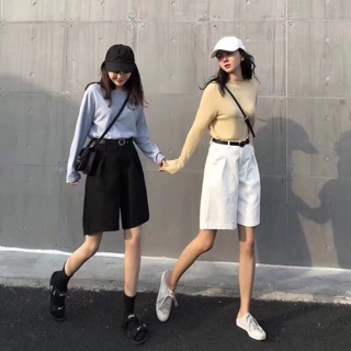 Quần thô ngố ống rộng ko kèm belt