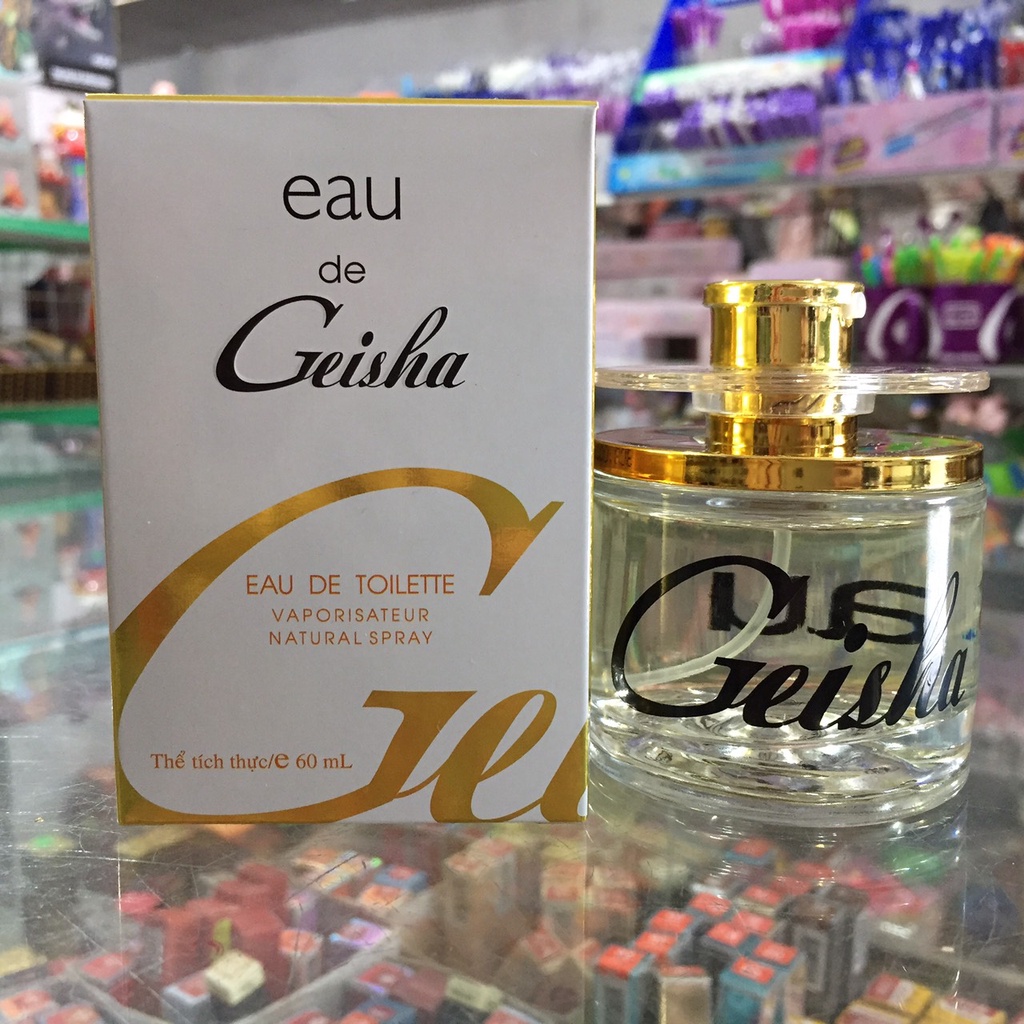 Geisha nước hoa nữ hương thơm quyến rũ 60ml EAU DE GEISHA