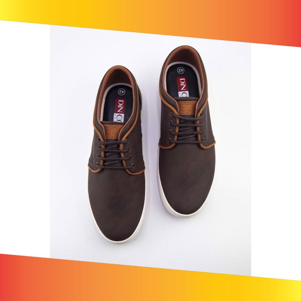 Giày Thể Thao Nam Cox Shoes Dark Brown 1903