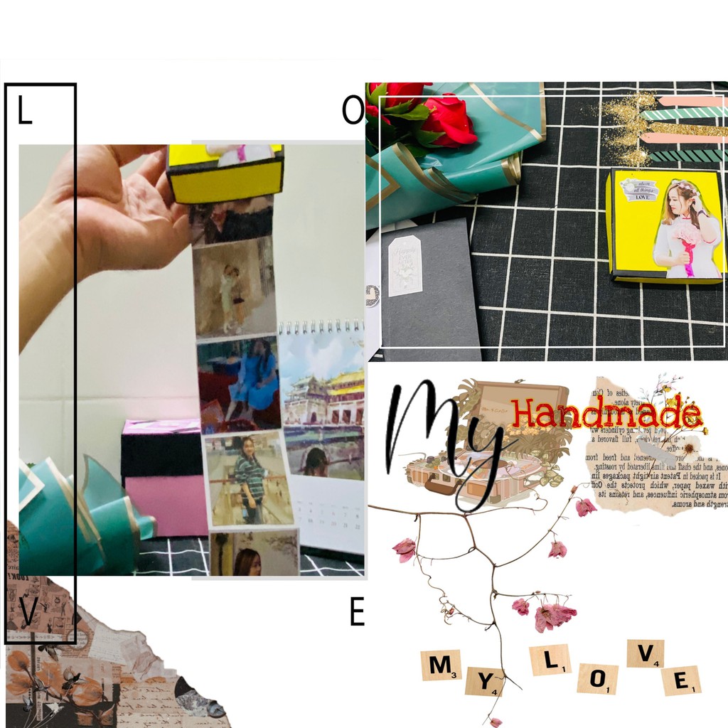 HỘP KÉO ẢNH, PHOTO BOX (Free in ảnh)