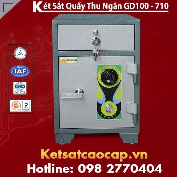 Két Sắt Quầy Thu Ngân BEMC GD100-710