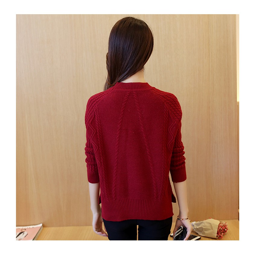 ( HÀNG SẴN) Áo Len Nữ Dệt Kim Đẹp Kiểu Cách Thời Trang AL39 - Hàng Quảng Châu Cao Cấp | BigBuy360 - bigbuy360.vn