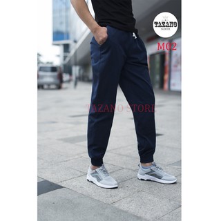 Quần Jogger Kaki Nam Co Giãn 4D Hàng Xuất Khẩu (Màu Xanh Navy)