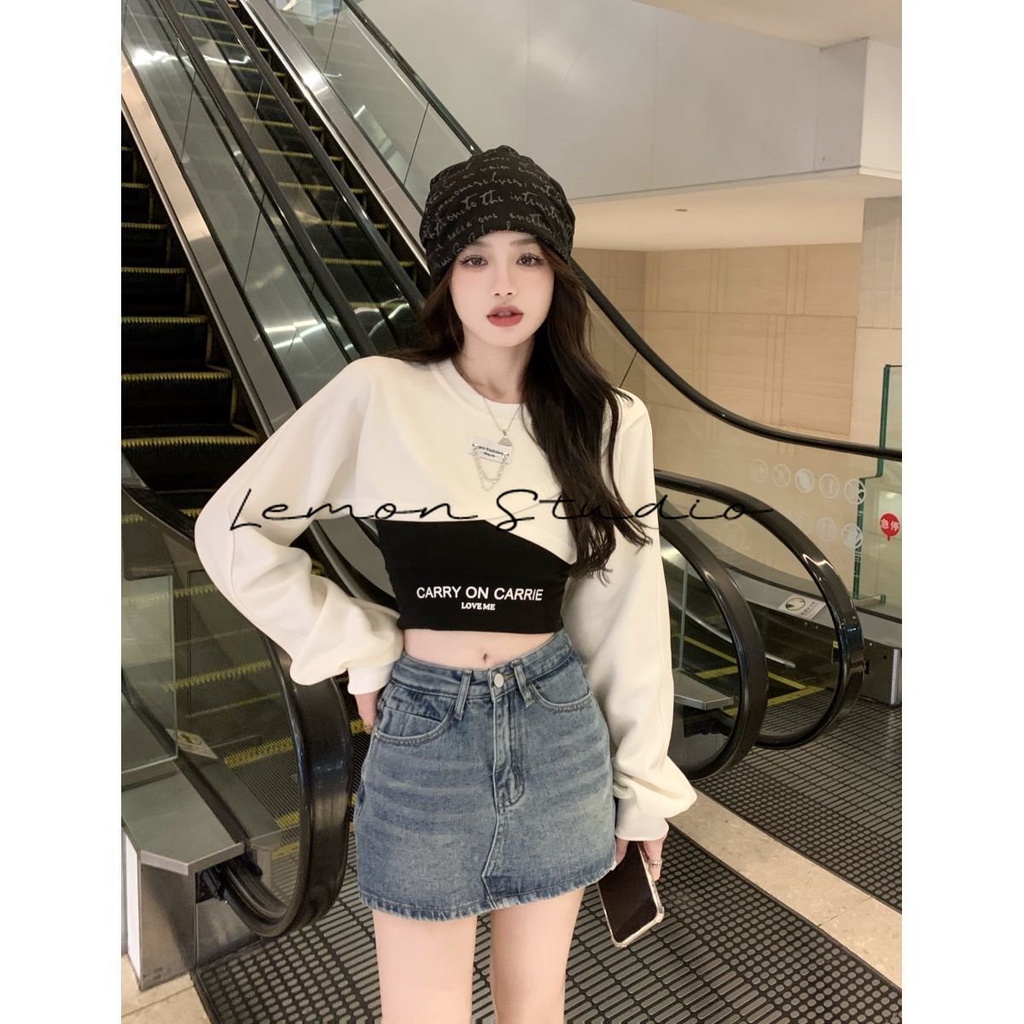 Lemon studio Áo Thun Ba Lỗ Vải cotton Thời Trang Dành Cho Nữ 10092