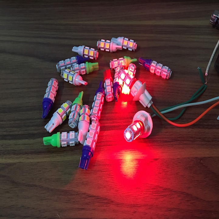 Đèn xi nhan 2 tầng cho xe máy, đèn LED DẸP đi chơi đi phượt -DLXN2T