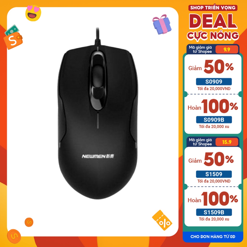 Chuột có dây Newmen M266 USB Black