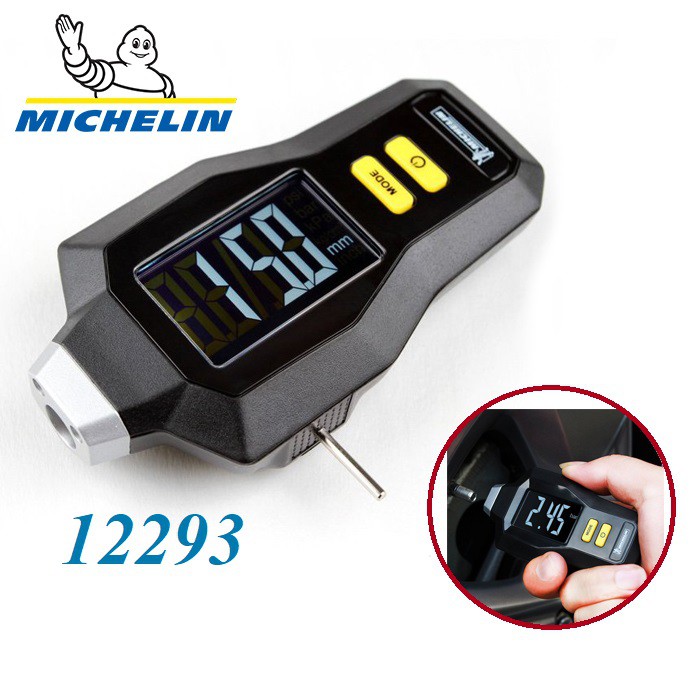 Đồng hồ đo áp suất lốp oto, xe hơi điện tử Michelin Cao cấp 12293