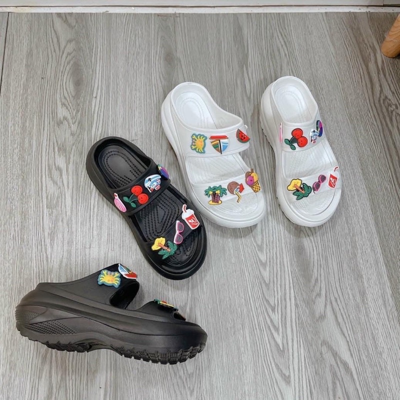 Dép 2 quai đế dày 5cm siêu êm chân