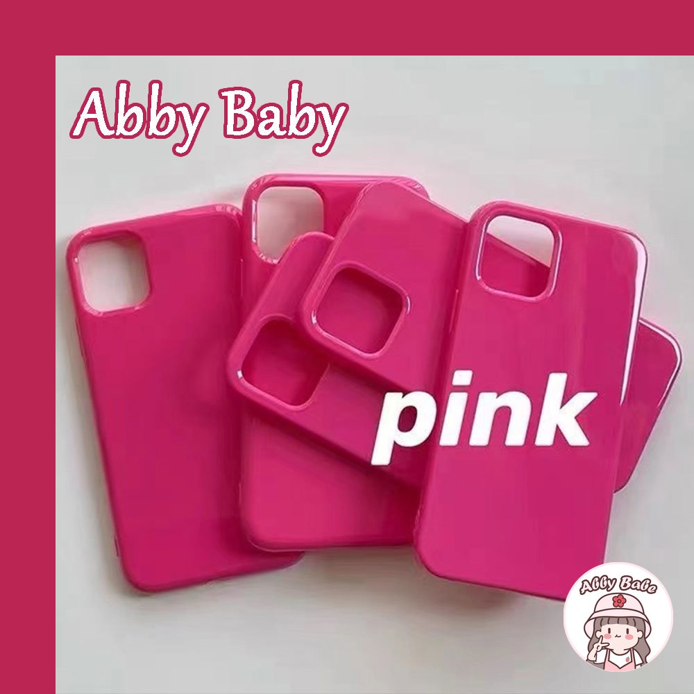 Ốp Điện Thoại TPU Dẻo Màu Hồng Phản Quang Thời Trang Chống Bụi Bẩn Cho Iphone 14 Pro Max 13 12 11 Pro Max
