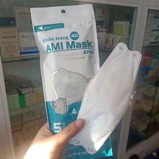 khẩu trang 4d mask hộp 10 chiếc