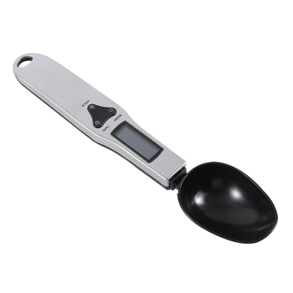 Portable LCD Digital Kitchen Scale Measuring Spoon Gram Electronic Accurate