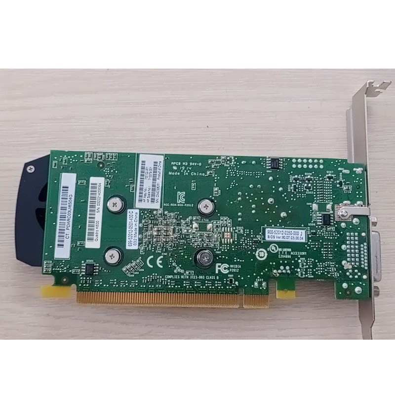 Card màn hình Nvidia Quadro K600 1Gb - 128bit GDDR3/CUDA Cores 192