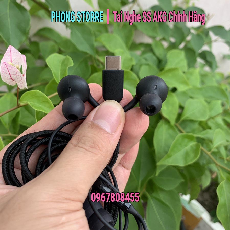 Tai nghe S21, S21 Ultra, Note 10, Note 20 chân Type C, Tai nghe akg âm thanh sống động - PHONG STORE