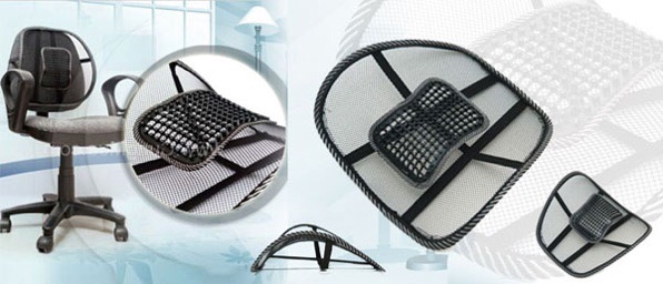 Tấm lưới tựa lưng ghế văn phòng hỗ trợ cột sống