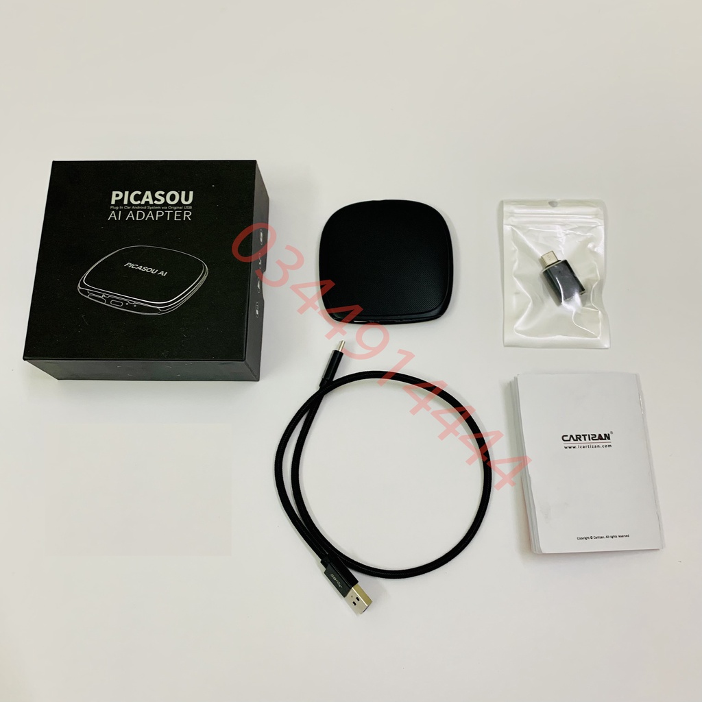 Android Box ô tô, Carplay Ai Box, Carplay Android Box Ai cắm sim 4G Picasou biến màn hình Zin thành màn hình Androi. | BigBuy360 - bigbuy360.vn