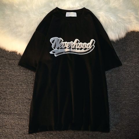 NRVP Áo Thun Tay Ngắn Cổ Tròn Thời Trang Mùa Hè Phong Cách Đường Phố Nhật Bản 2022 Cho Nữ