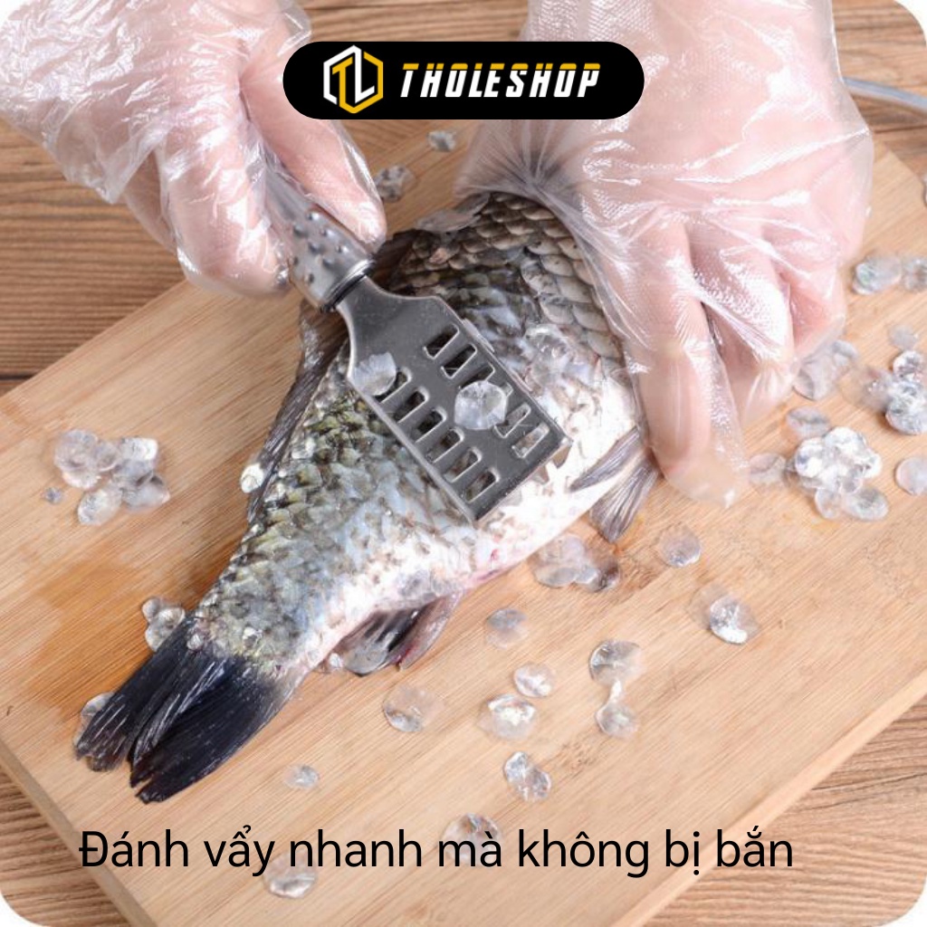 Dụng Cụ Đánh Vảy Cá - Cây Cạo Vảy Cá Bằng Inox Chất Liệu Inox Cao Cấp, An Toàn 5350