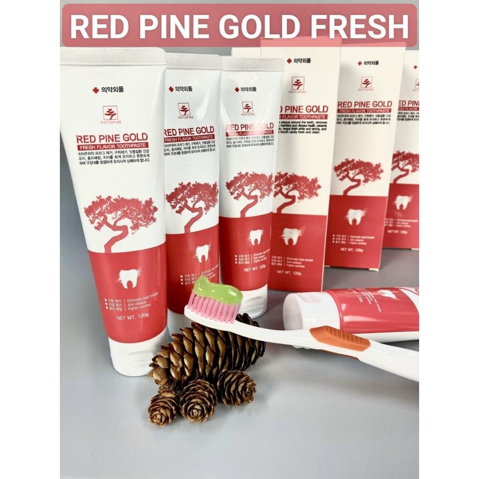 KEM ĐÁNH RĂNG TINH DẦU THÔNG ĐỎ