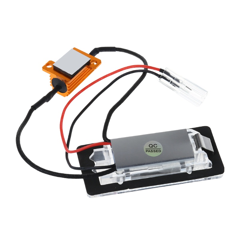 Set 2 Đèn LED 12V Chống Nước Gắn Biển Số Xe Ô Tô