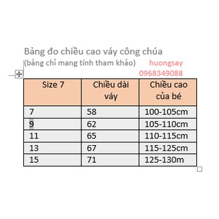 Váy công chúa 2 lớp cho bé ( HÀNG MIỄN ĐỔI TRẢ - QUÝ KHÁCH ĐỌC KĨ MÔ TẢ SP )