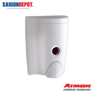 Hộp nhấn xà phòng 1 hộc nhựa ABS Atmor DH-600W