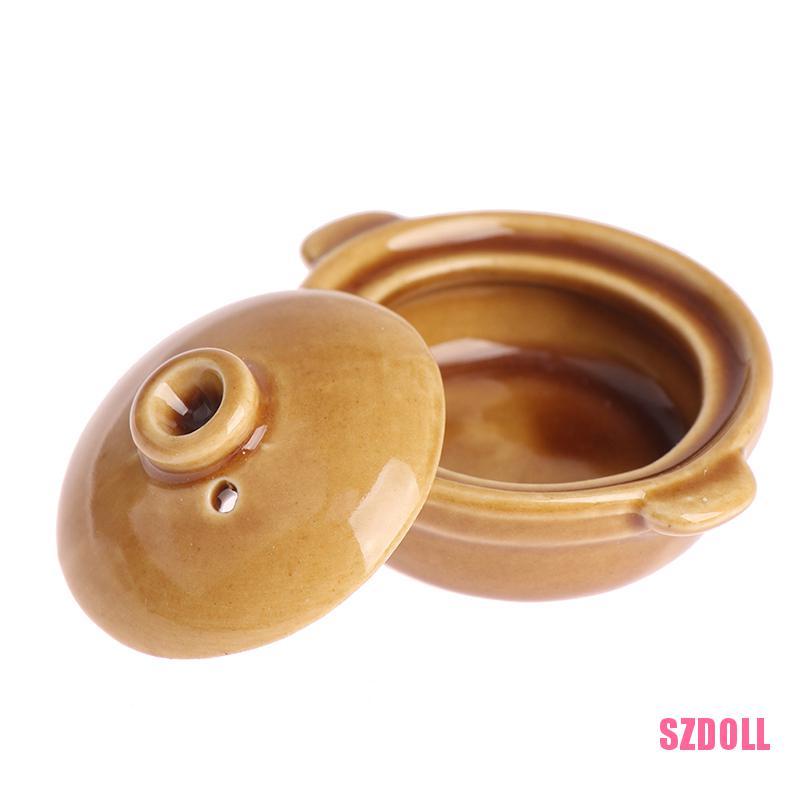 Mô Hình Nồi Chảo Nồi Chảo Đồ Dùng Nhà Bếp Thu Nhỏ Dành Cho Nhà Búp Bê DOM