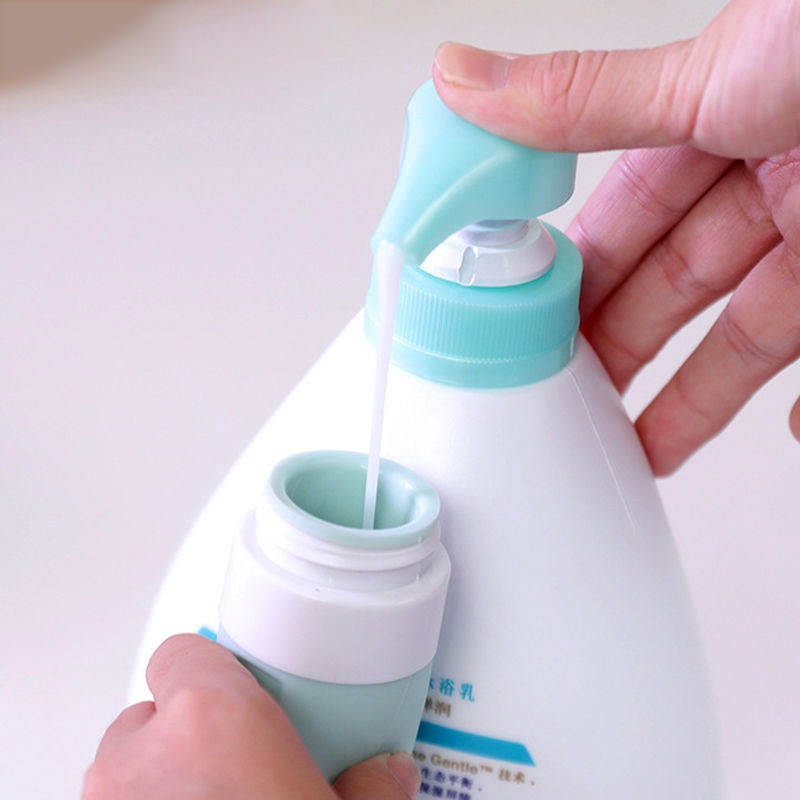 Chai Silicone 38 / 60 / 90ml Đựng Kem Dưỡng Tiện Lợi Khi Đi Du Lịch