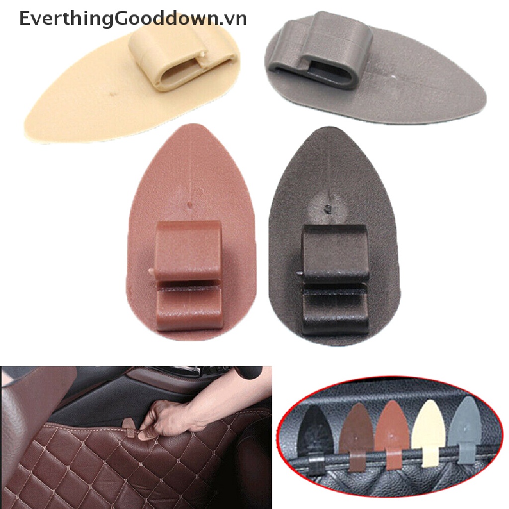 Bộ 8 Kẹp Cố Định Thảm Lót Sàn Xe Hơi Chống Trượt Tiện Dụng Giá Đỡ