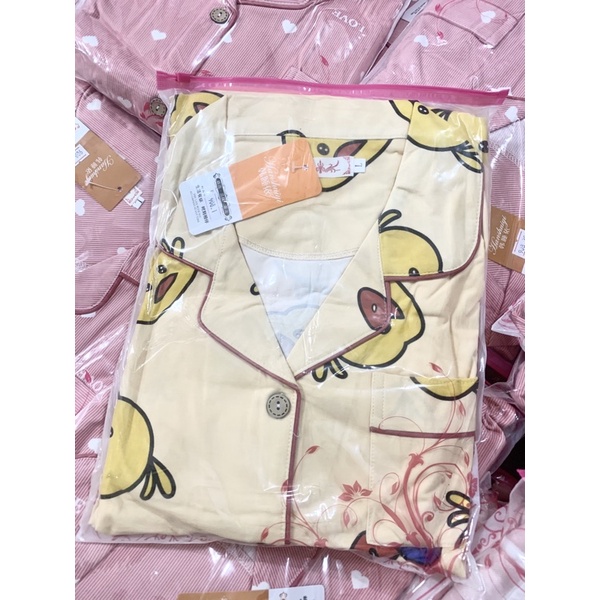 Pijama- Bộ Ngủ Nữ cotton dài tay quần dài DDCP01