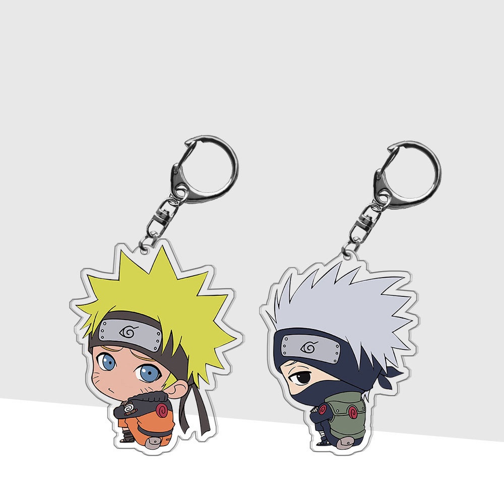Móc khóa hình nhân vật anime Nhật Bản Naruto dễ thương