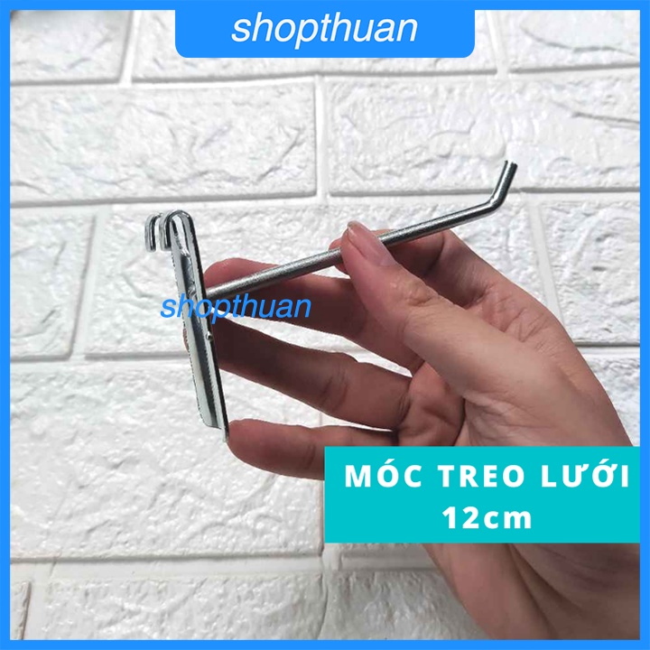 Móc lưới sắt 12cm - đường kính tay lưới 5mm - Móc treo lưới, móc sắt