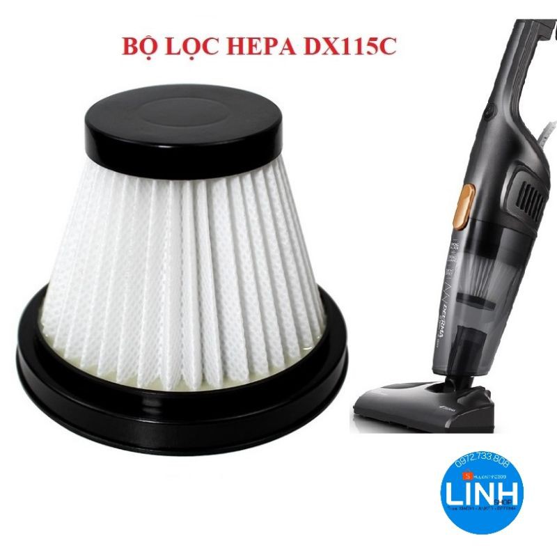 Bộ lọc Hepa thay thế cho các thiết bị hút bụi cầm tay của Deerma DX115C