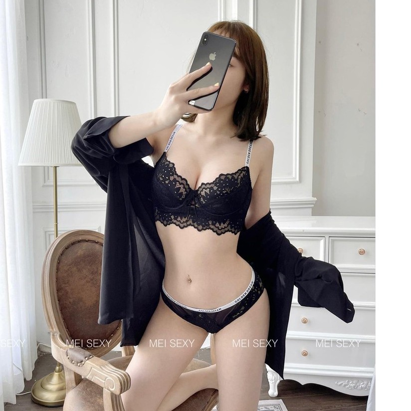 BỘ ĐỒ LÓT REN MỎNG GOLDEN DREAM | BigBuy360 - bigbuy360.vn