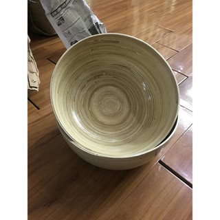Bộ chậu ngâm chân cốt tre độc đáo