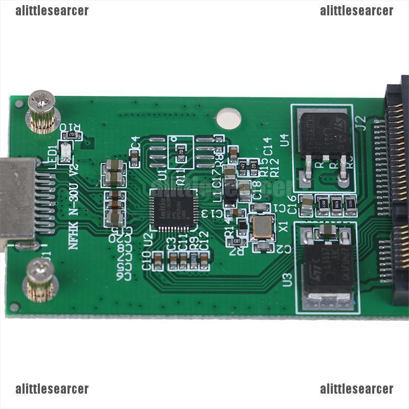 Thẻ chuyển đổi SSD PCBA ngoài mini USB 3.0 sang PCIE mSATA tiện lợi