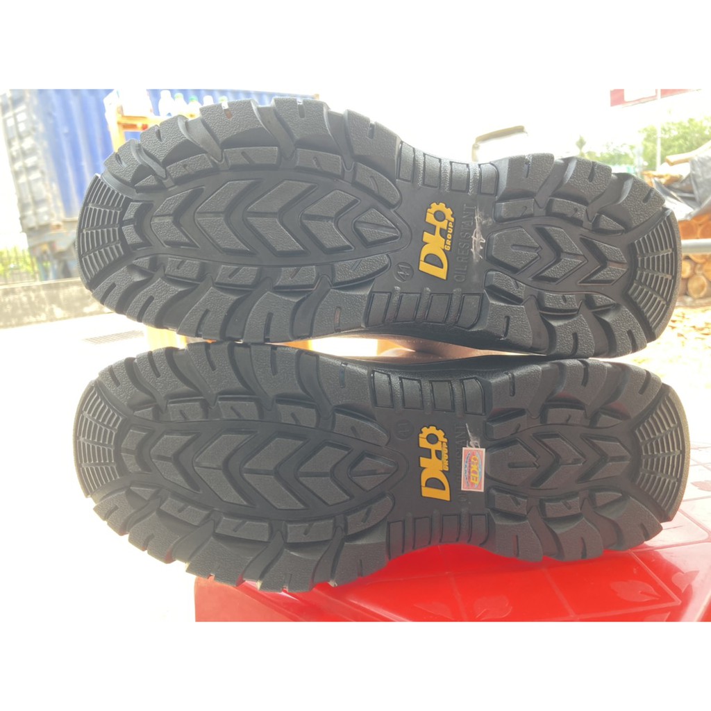 Ủng da bảo hộ DH nâu