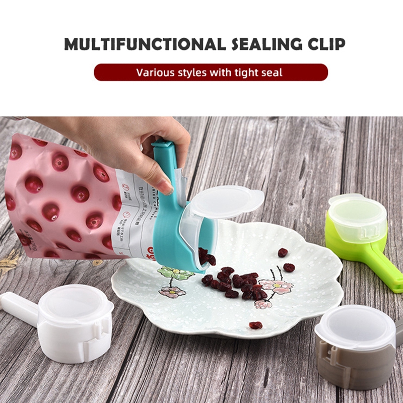 Kẹp niêm phong miệng túi đựng thực phẩm bằng PP tiện dụng