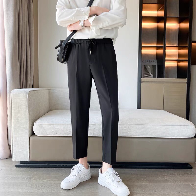 Quần tây âu ống nam đứng chất vải tuyết mưa co giãn thoáng mát AUTOMAN Q16