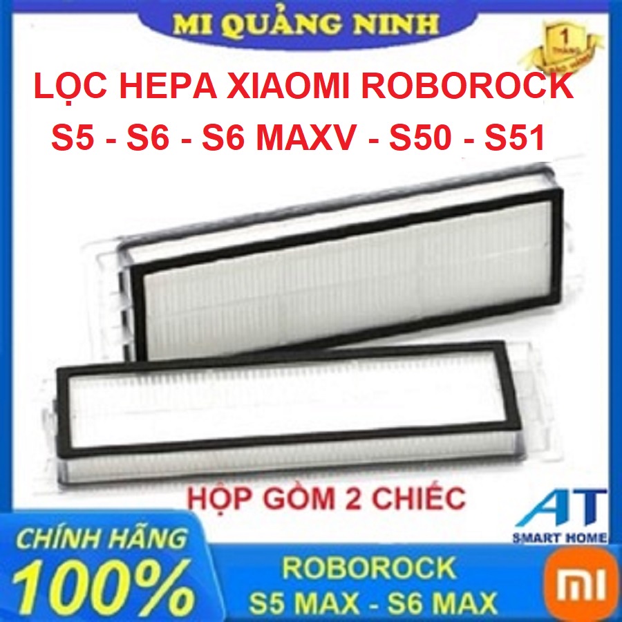 Màng lọc bụi Hepa Robot Xiaomi Roborock S5 Max - S6 Max - Hàng chính h