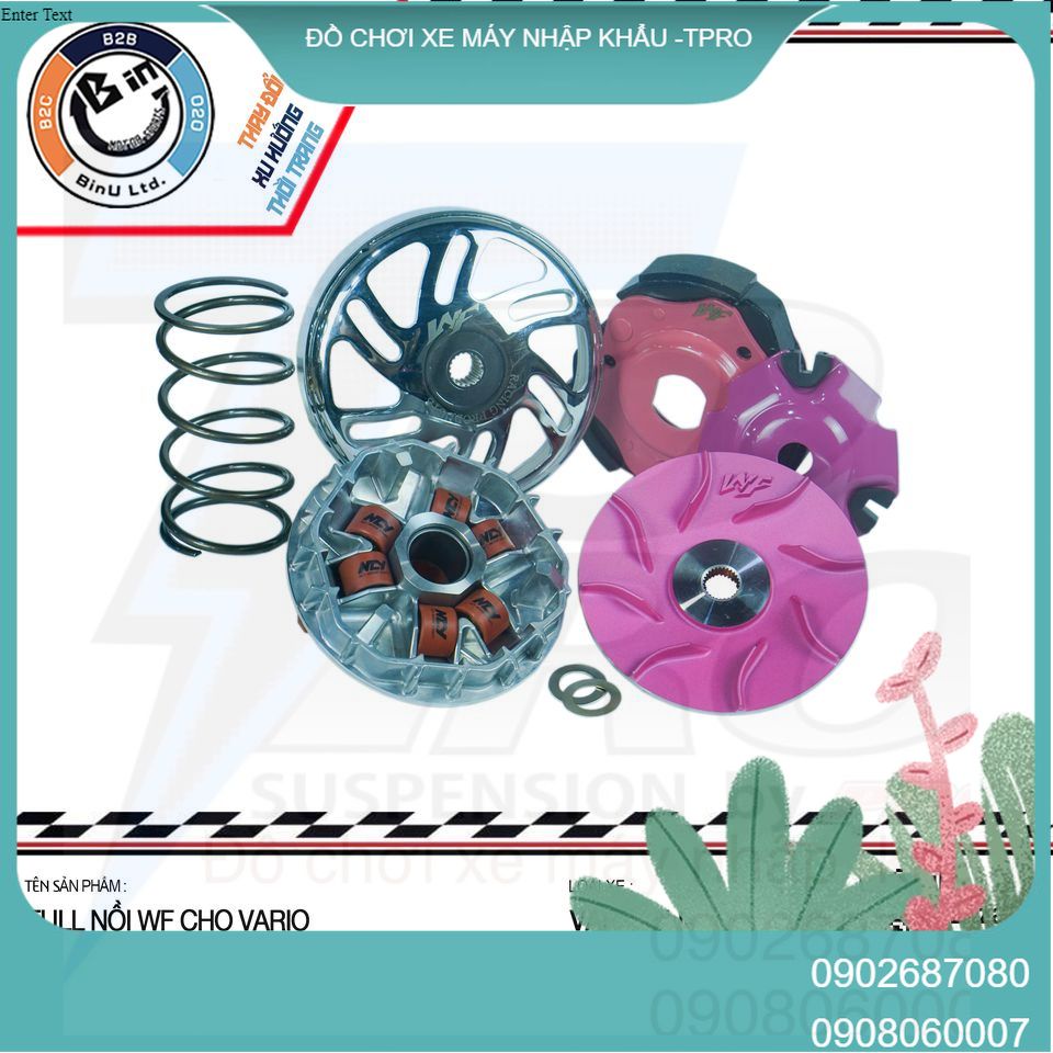 FULL BỘ NỒI WF CHO VARIO, CLICK 125/150