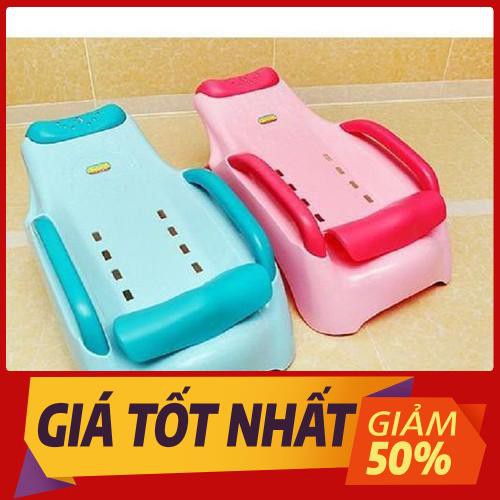 Ghế gội đầu Việt Nhật có tay vịn cho bé - Dụng cụ tắm và vệ sinh cho bé tiện lợi