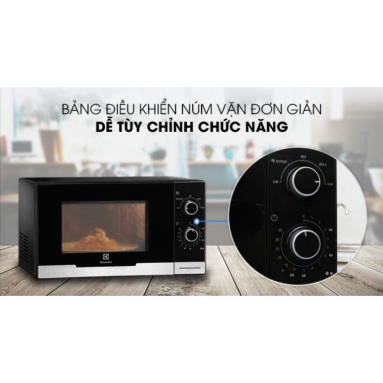 [Siêu Giảm Giá] LÒ VI SÓNG ELECTROLUX EMM2308X 23L (Hộp Xấu)