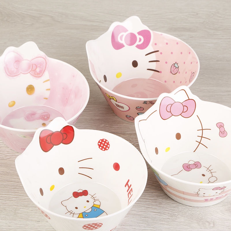 ❤Bát Ăn Cơm / Súp Bằng melamine Hình Hoạt Hình Chống Sốc Chống Ăn Mòn Cho Trẻ Em