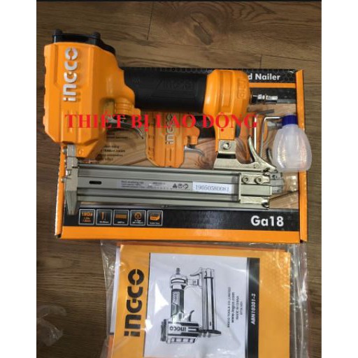 INGCO Súng bắn đinh thẳng F30 dùng hơi ABN10301-3